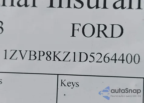 2013 Ford Shelby Gt500 from USA, damaged, VIN 1ZVBP8KZ1D5264400